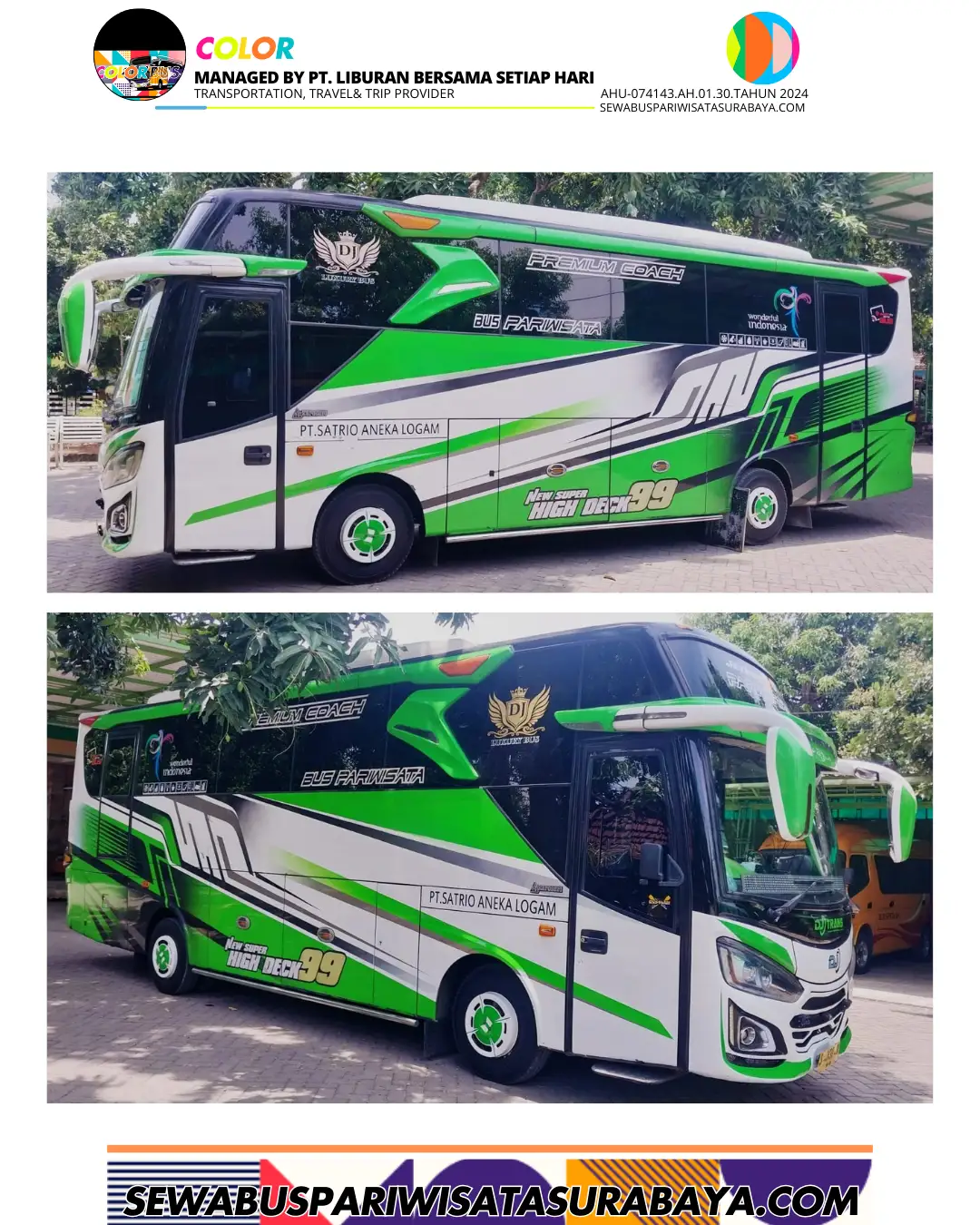 sewa bus mini surabaya