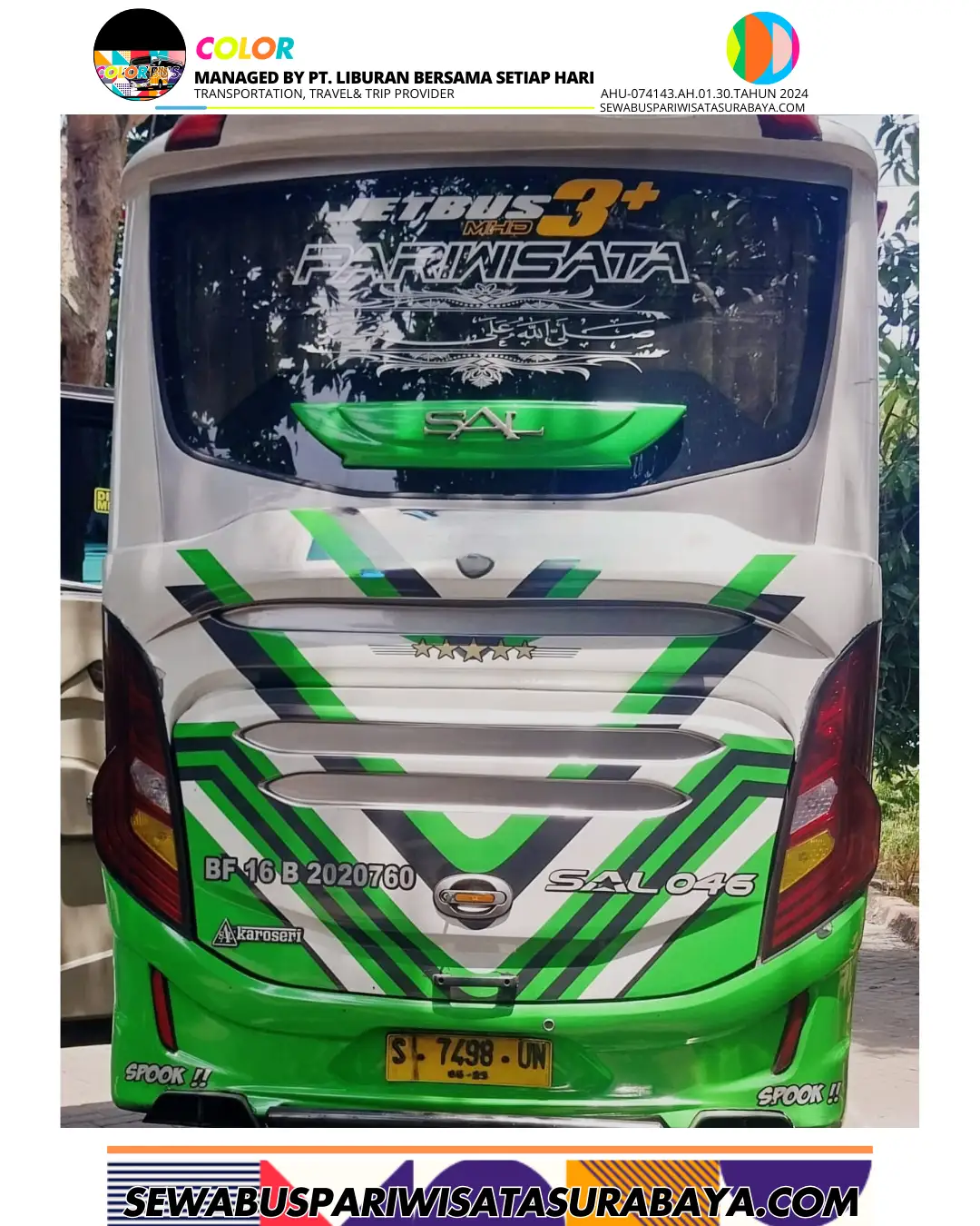 sewa bus mini surabaya