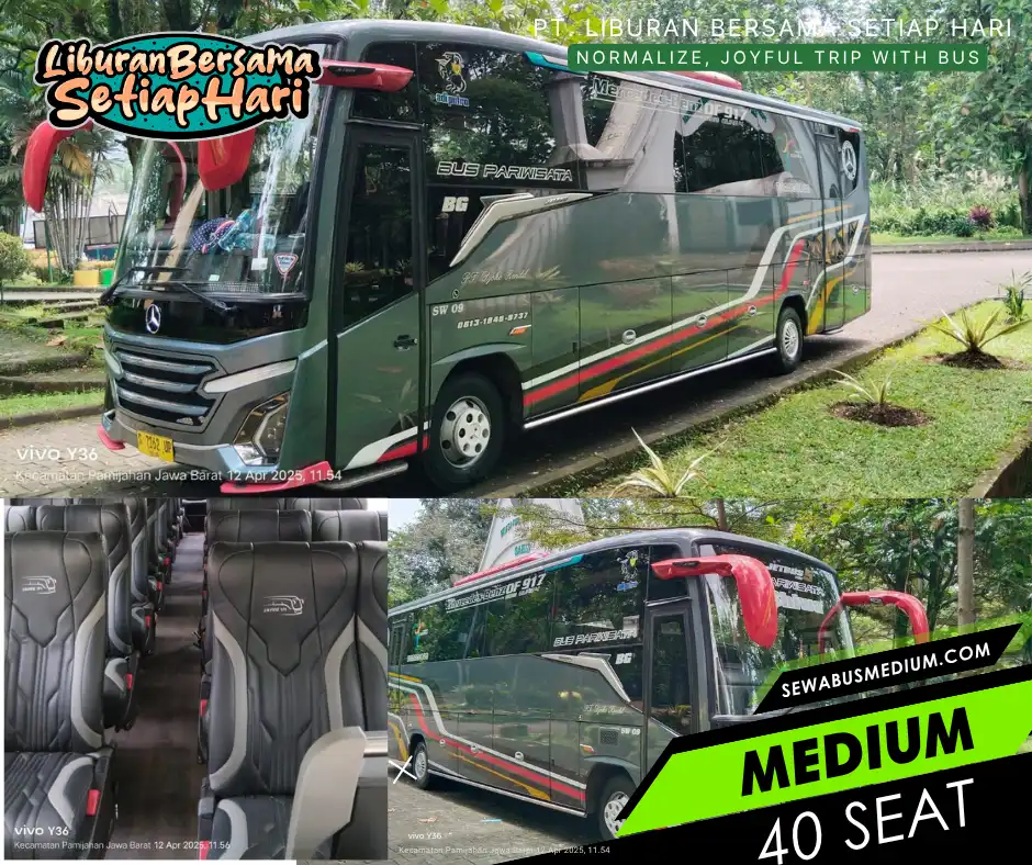 Harga sewa bus Surabaya Malang