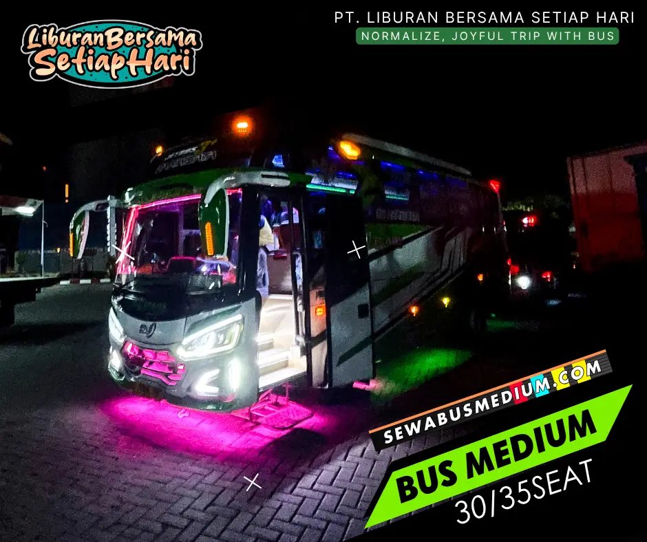 sewa bus medium